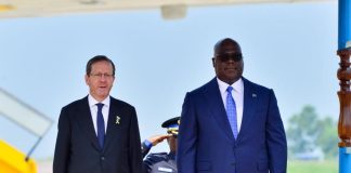 Visite d’Isaac Herzog: Nouvelle coopération Kinshasa-Jérusalem Visite d'Isaac Herzog: Nouvelle coopération Kinshasa-Jérusalem
