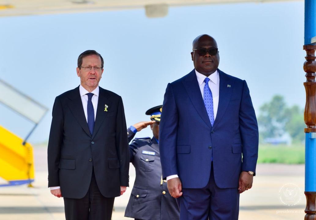 Visite d'Isaac Herzog: Nouvelle coopération Kinshasa-Jérusalem Visite d'Isaac Herzog: Nouvelle coopération Kinshasa-Jérusalem