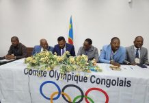 Réélection d’Amos Mbayo au Comité Olympique Congolais Réélection d'Amos Mbayo au Comité Olympique Congolais