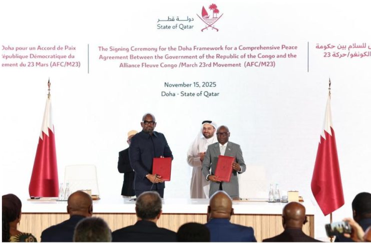 Accord Doha Kinshasa M23 salué par l’ONU comme avancée Accord Doha Kinshasa M23 salué par l'ONU comme avancée