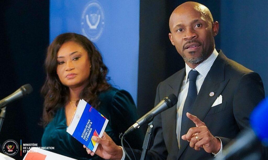 Muyaya Et Salama Confirment Les Lignes Rouges Muyaya Et Salama Confirment Les Lignes Rouges