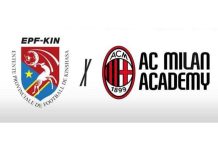 Partenariat EPFKIN et AC Milan pour jeunes talents Partenariat EPFKIN et AC Milan pour jeunes talents