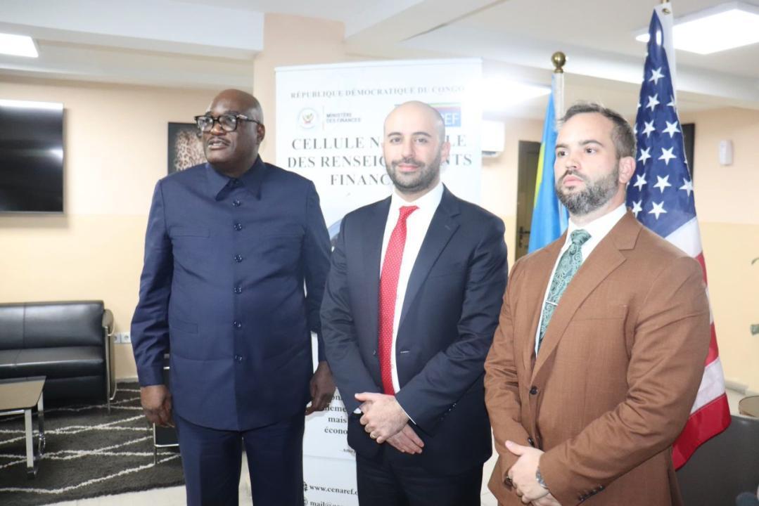 RDC et USA: CENAREF rassure sur la lutte anti-blanchiment RDC et USA: CENAREF rassure sur la lutte anti-blanchiment