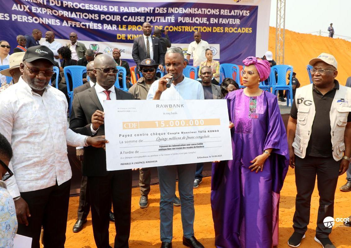 Lancement de la 3ᵉ phase d'indemnisation à Kinshasa Lancement de la 3ᵉ phase d'indemnisation à Kinshasa