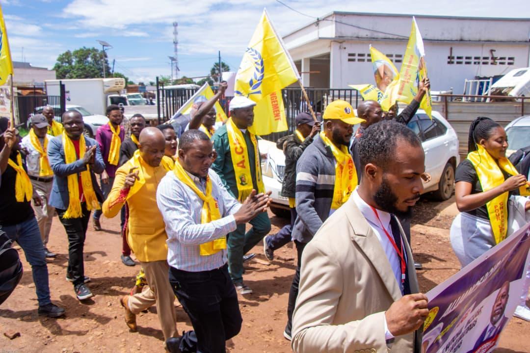 Marche du Parti Alliance pour le Changement Empêchée Marche du Parti Alliance pour le Changement Empêchée