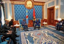 Tshisekedi en Angola pour un Sommet sur la Paix Tshisekedi en Angola pour un Sommet sur la Paix