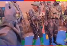 Découverte d’armes de la milice CRP à Djugu par les FARDC Découverte d'armes de la milice CRP à Djugu par les FARDC
