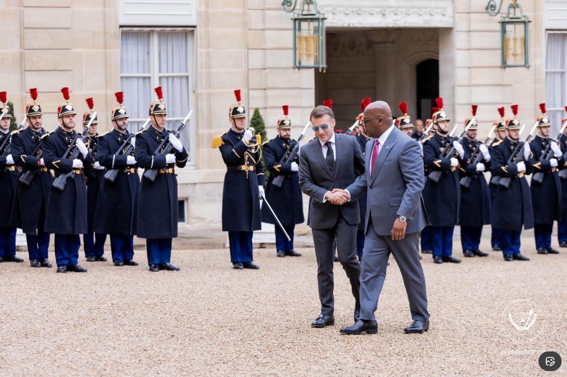 Macron Réaffirme le Soutien de la France à la RDC Macron Réaffirme le Soutien de la France à la RDC