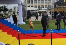 Hommage de Tshisekedi à Célestin Anzuluni Bembe Hommage de Tshisekedi à Célestin Anzuluni Bembe