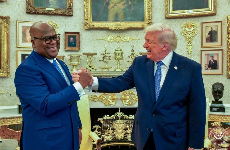Trump Loue le Leadership de Félix Tshisekedi Trump Loue le Leadership de Félix Tshisekedi