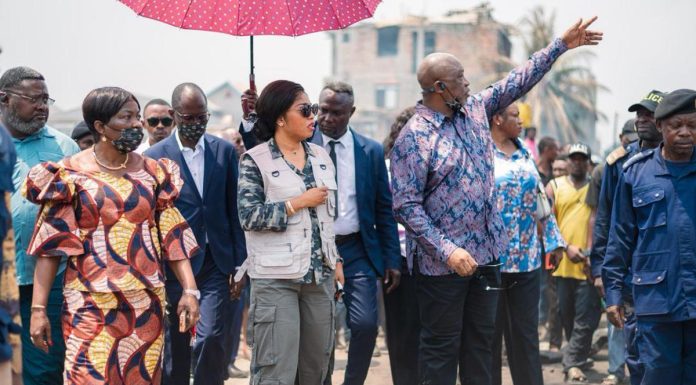 Incendie de Limete: Liste de dépôts à risque remise Incendie de Limete: Liste de dépôts à risque remise