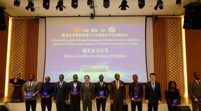 Sept Jeunes Congolais Recrutés Après Conférence Sino-Congolaise Sept Jeunes Congolais Recrutés Après Conférence Sino-Congolaise
