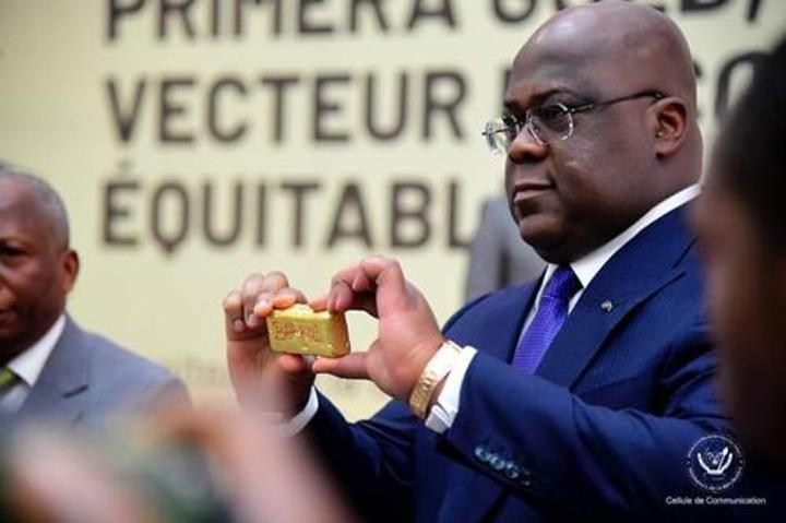 Tshisekedi Connecte Comptoirs à la BCC Contre la Contrebande Tshisekedi Connecte Comptoirs à la BCC Contre la Contrebande