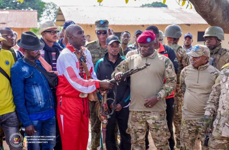Lancement de la Démobilisation des Miliciens Mobondo Lancement de la Démobilisation des Miliciens Mobondo