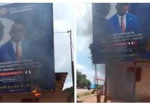 Incendie d’effigies et drapeaux à Mbuji-Mayi Incendie d'effigies et drapeaux à Mbuji-Mayi