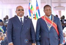 Aimé Boji Sangara Représente Tshisekedi à Bangui Aimé Boji Sangara Représente Tshisekedi à Bangui
