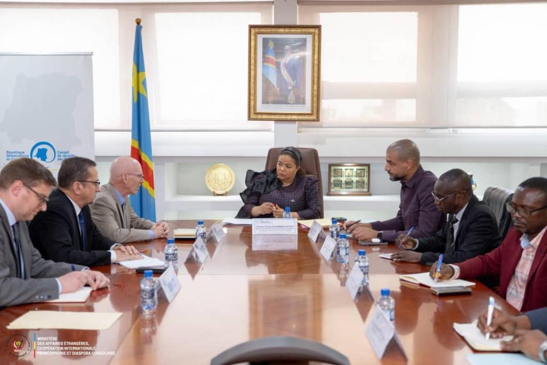 Thérèse Kayikwamba Wagner Discute Sécurité Est MONUSCO Thérèse Kayikwamba Wagner Discute Sécurité Est MONUSCO