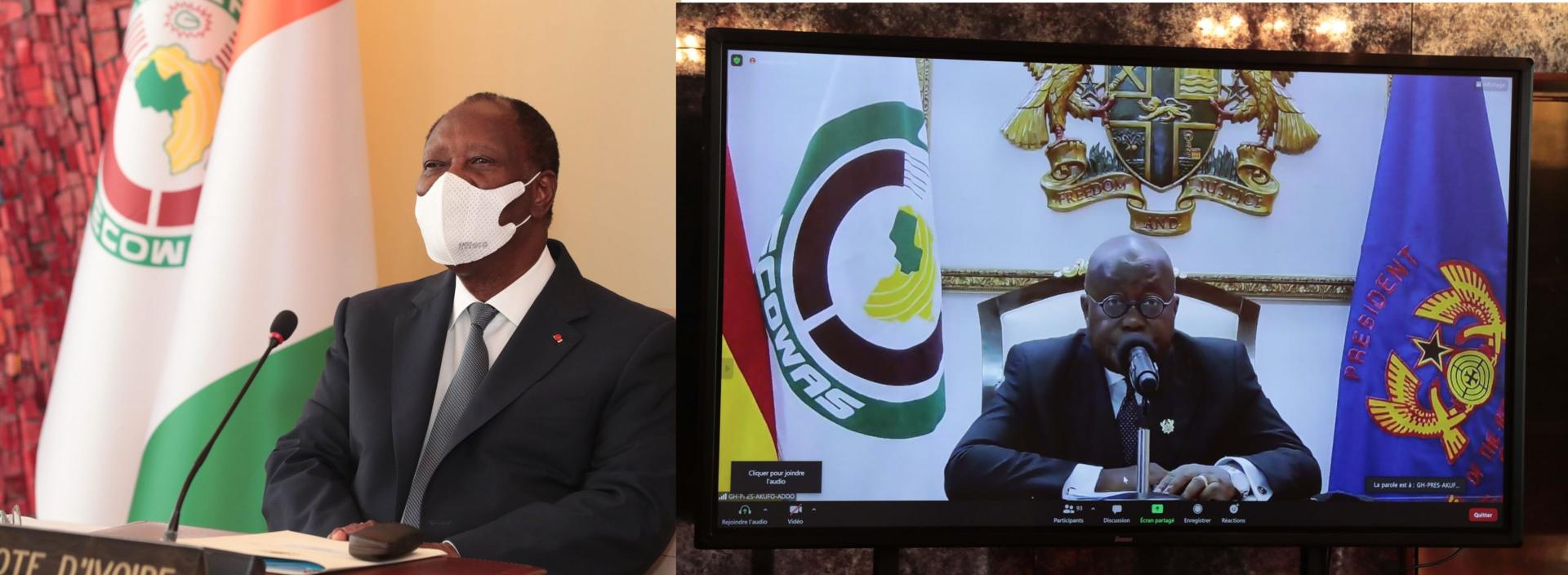 CEDEAO/Côte-d’Ivoire: Ouattara participe au Sommet extraordinaire de la conférence des Chefs d’État et de gouvernement CEDEAO/Côte-d’Ivoire: Ouattara participe au Sommet extraordinaire de la conférence des Chefs d’État et de gouvernement