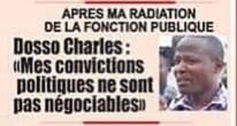 Côte-d’Ivoire: « Mes efforts pour récupérer ma fonction aux Impôts sont restés vains » (Charles Rodel Dosso, ex ministre) Côte-d’Ivoire: « Mes efforts pour récupérer ma fonction aux Impôts sont restés vains » (Charles Rodel Dosso, ex ministre)