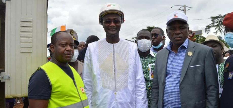 Le village de Landoué connecté au réseau électrique national Le village de Landoué connecté au réseau électrique national