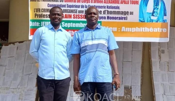 Côte d'Ivoire: Université de Cocody, l'UFR de Criminologie annonce un hommage au Pr. émérite Alain Sissoko à la retraite depuis 2016, la cérémonie placée sous la présidence du ministre Diawara Côte d'Ivoire: Université de Cocody, l'UFR de Criminologie annonce un hommage au Pr. émérite Alain Sissoko à la retraite depuis 2016, la cérémonie placée sous la présidence du ministre Diawara