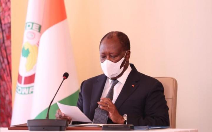 Côte d'Ivoire : Situation au Mali et en Guinée, Ouattara : « Nous sommes déterminés à contribuer à ramener la paix et la stabilité dans ces deux pays frères »