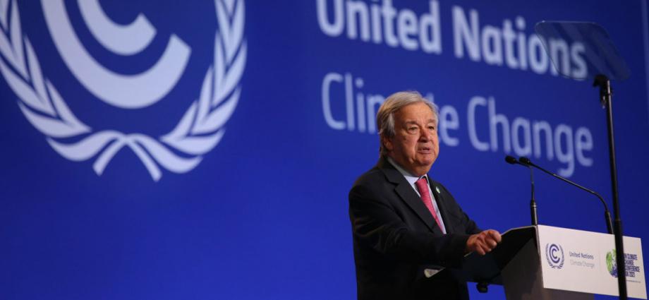 Inter/ COP26: L’ONU prévient contre les actions humaines engendrant des changements climatiques dévastateurs Inter/ COP26: L’ONU prévient contre les actions humaines engendrant des changements climatiques dévastateurs