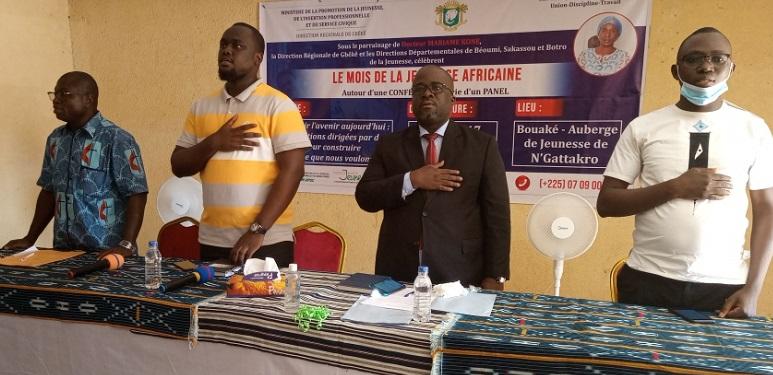 Mois de la jeunesse africaine : Les jeunes de Gbêkê exhortés à adopter des comportements responsables Mois de la jeunesse africaine : Les jeunes de Gbêkê exhortés à adopter des comportements responsables