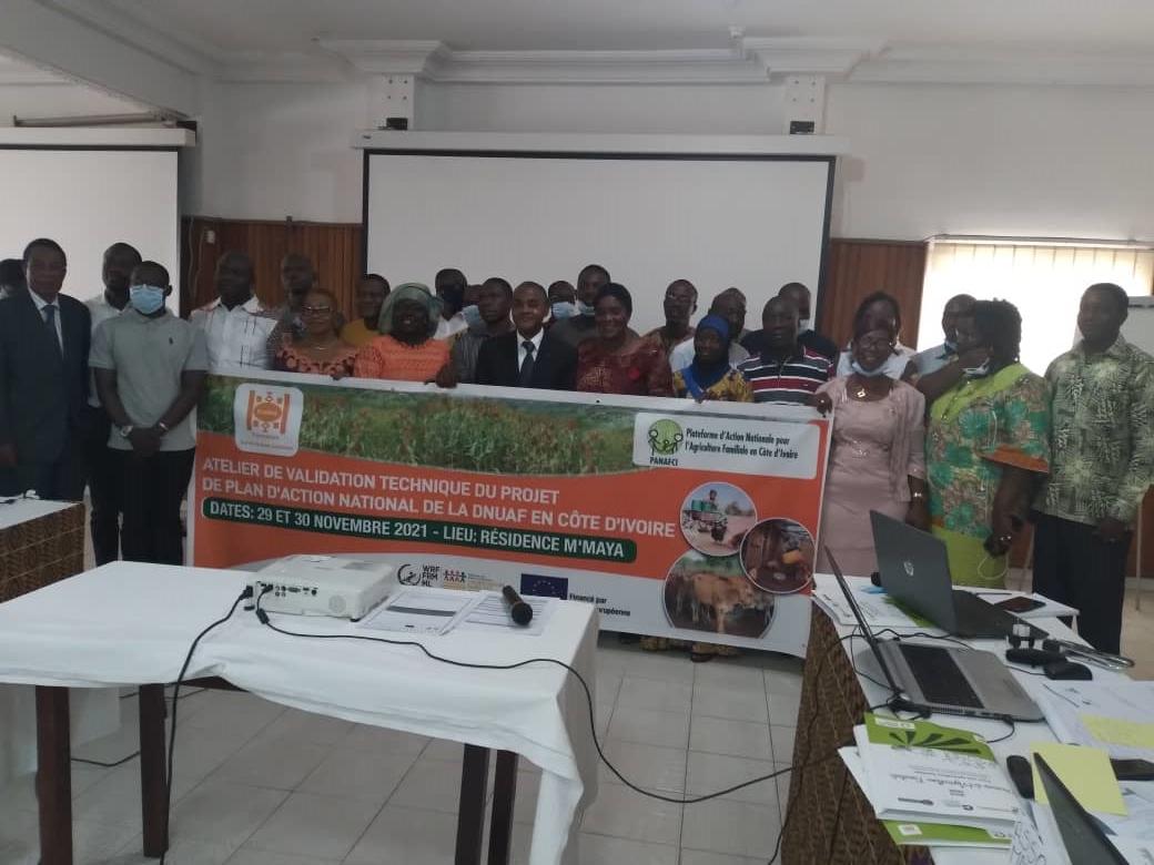 Atelier de validation technique du projet de plan d’action national de la Dnuaf (décennie des Nations-unies pour l’agriculture familiale) Atelier de validation technique du projet de plan d’action national de la Dnuaf (décennie des Nations-unies pour l’agriculture familiale)