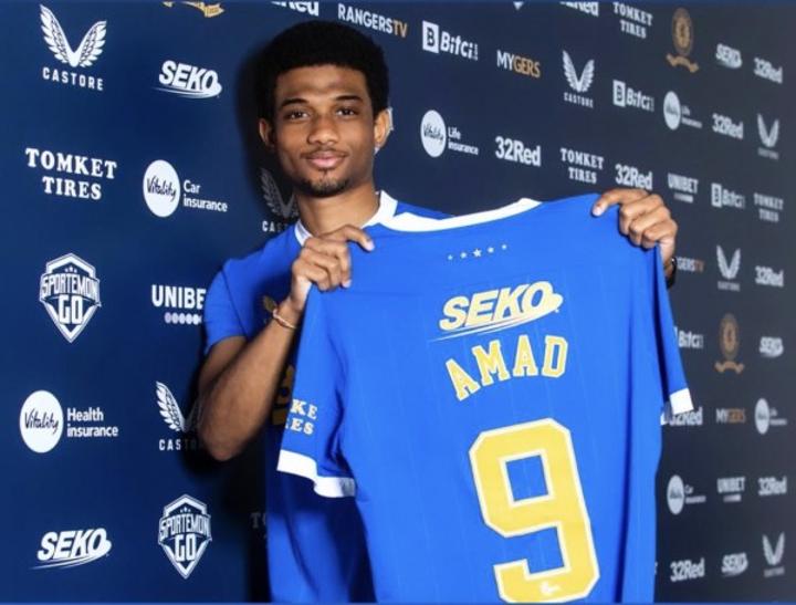 Le jeune espoir Amad Diallo prêté aux Glasgow Rangers par Manchester United jusqu'à la fin de la saison Le jeune espoir Amad Diallo prêté aux Glasgow Rangers par Manchester United jusqu'à la fin de la saison