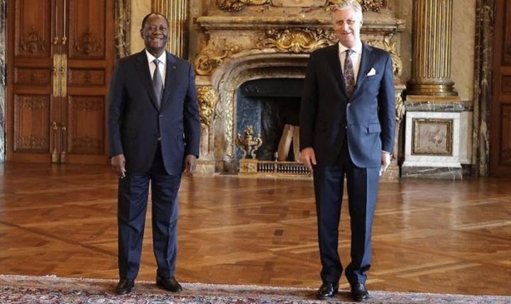 A Bruxelles, Ouattara reçu par le Roi des Belges, les chiffres sur les relations entre les deux pays A Bruxelles, Ouattara reçu par le Roi des Belges, les chiffres sur les relations entre les deux pays