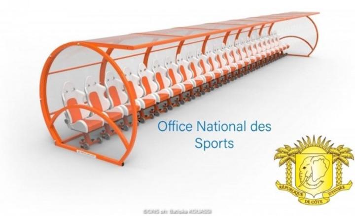 CAN 2023, Abris joueurs provisoires du stade de Bouaké qui circulent, l'ONS rassure qu'il en est rien CAN 2023, Abris joueurs provisoires du stade de Bouaké qui circulent, l'ONS rassure qu'il en est rien