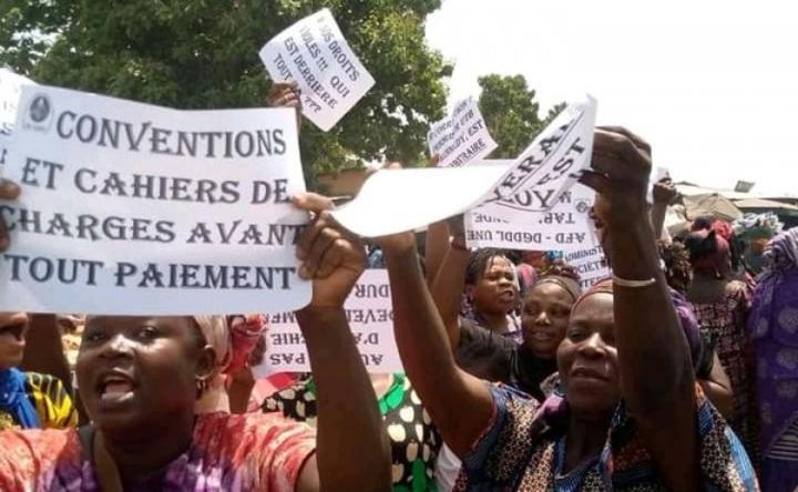 Opposée à la commercialisation des places du grand marché, une association de commerçants menace de fermer tous les marchés de Bouaké Opposée à la commercialisation des places du grand marché, une association de commerçants menace de fermer tous les marchés de Bouaké
