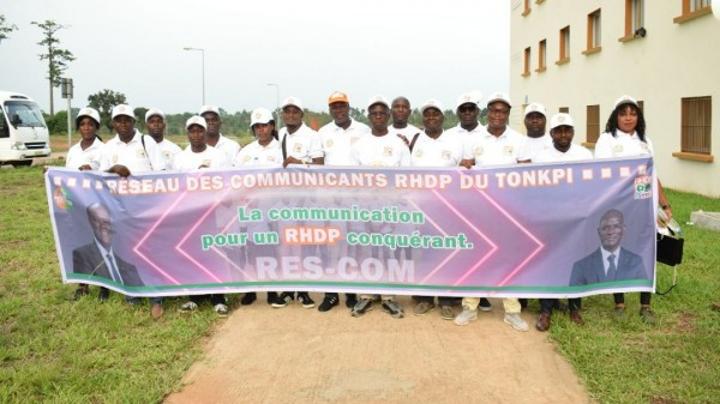 Afin de mettre en exergue leurs actions dans le Tonkpi, le RHDP se dote d'une structure de communication Afin de mettre en exergue leurs actions dans le Tonkpi, le RHDP se dote d'une structure de communication
