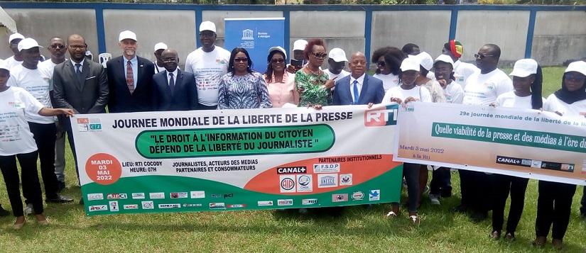 A la 29e Journée mondiale de la liberté de la presse, l’UNJCI demande aux autorités ivoiriennes le respect de leur engagement A la 29e Journée mondiale de la liberté de la presse, l’UNJCI demande aux autorités ivoiriennes le respect de leur engagement