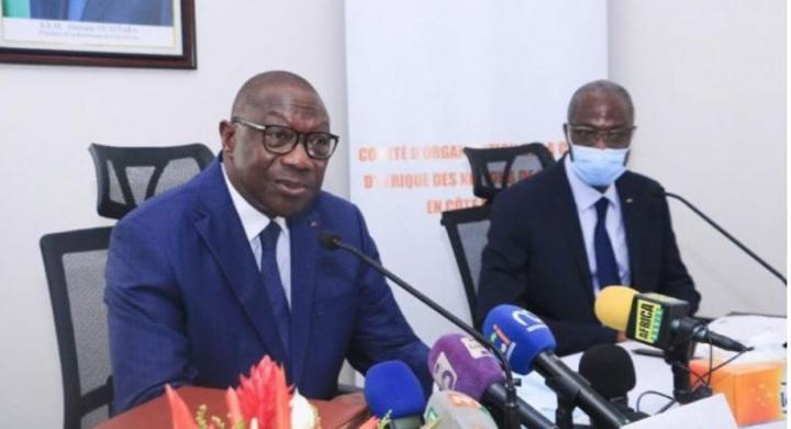 CAN 2023, Amichia : « Le gouvernement a pris toutes les dispositions pour que ce rendez-vous ne se fasse pas sous la pression, ni dans l'urgence » CAN 2023, Amichia : « Le gouvernement a pris toutes les dispositions pour que ce rendez-vous ne se fasse pas sous la pression, ni dans l'urgence »