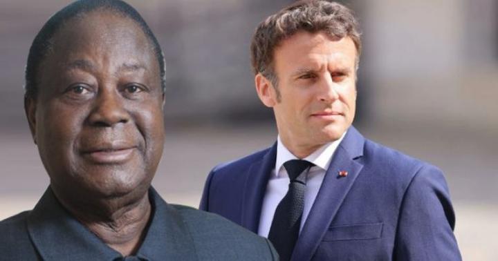 Bédié salue la réélection de Macron et souhaite que ce quinquennat « renforce la démocratie et la paix en Afrique, notamment en Côte d'Ivoire »