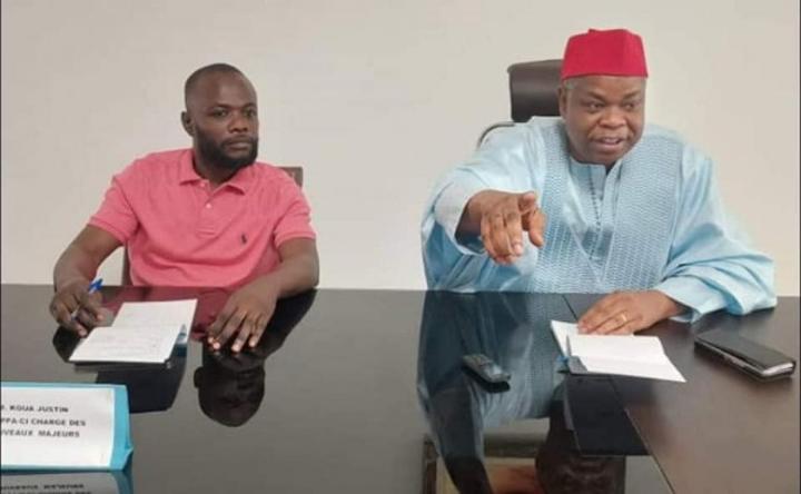 Katinan Koné : « Derrière les élections de 2023 se profilent celles de 2025 et la candidature de Gbagbo » Katinan Koné : « Derrière les élections de 2023 se profilent celles de 2025 et la candidature de Gbagbo »