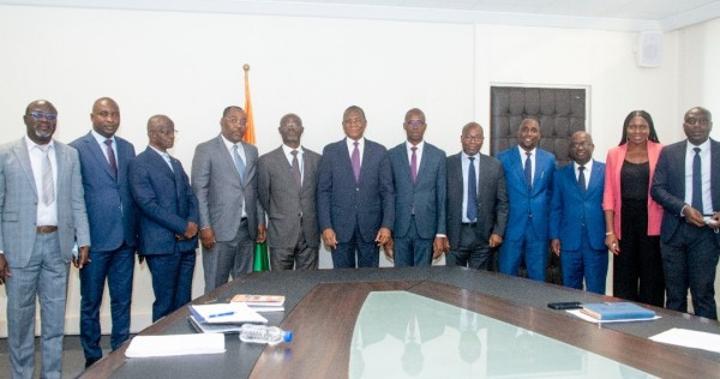 L'ordre National des Urbanistes plaide auprès de Bruno Koné pour la facilitation d'une rencontre avec le chef de l'Etat Alassane Ouattara