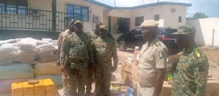 Abengourou, une opération douanière permet la saisie d'importantes quantités de drogues, MQIF et véhicules Abengourou, une opération douanière permet la saisie d'importantes quantités de drogues, MQIF et véhicules