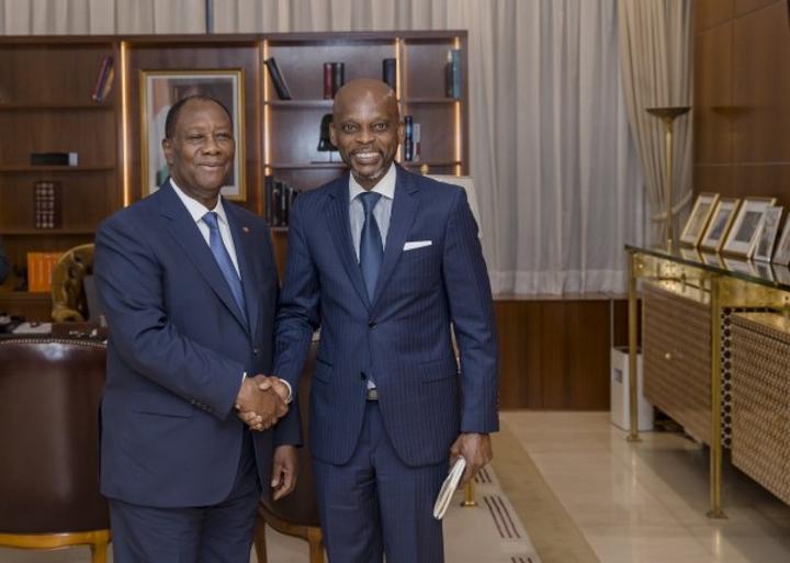 Recevant le Ministre des Affaires Etrangères du Togo, Ouattara salue Faure Gnassingbé pour ses initiatives en faveur de la paix et de la sécurité dans la sous-région Recevant le Ministre des Affaires Etrangères du Togo, Ouattara salue Faure Gnassingbé pour ses initiatives en faveur de la paix et de la sécurité dans la sous-région