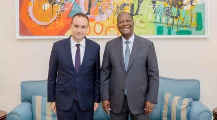 Côte d'Ivoire-France : Lecornu et Ouattara évoquent les efforts conjoints dans la lutte contre le terrorisme et le partenariat franco-ivoirienne en matière de défense Côte d'Ivoire-France : Lecornu et Ouattara évoquent les efforts conjoints dans la lutte contre le terrorisme et le partenariat franco-ivoirienne en matière de défense