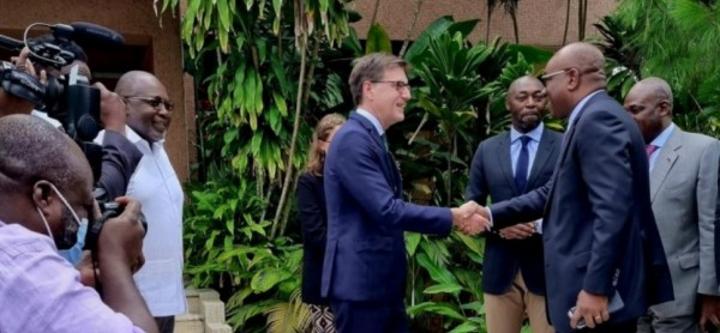 Après sa rencontre avec la délégation de la FIF, l'Ambassadeur d'Espagne : « Je suis devenu fier supporter des Éléphants » Après sa rencontre avec la délégation de la FIF, l'Ambassadeur d'Espagne : « Je suis devenu fier supporter des Éléphants »