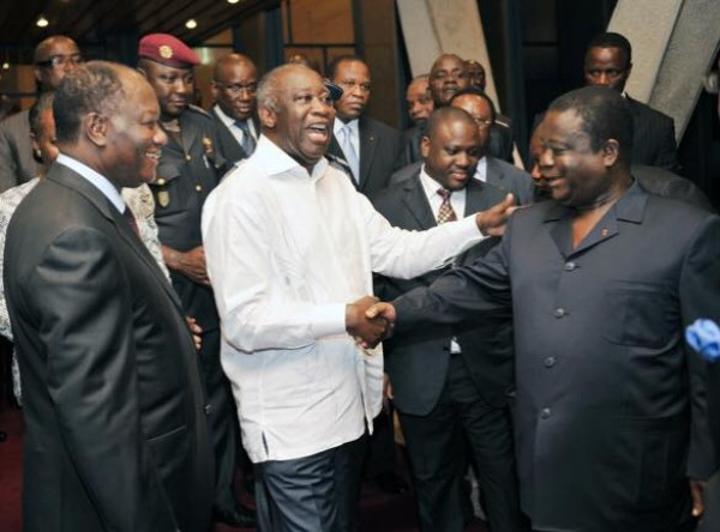 Rencontre entre Ouattara, Bédié et Gbagbo, le PPA-CI « il ne s'agit pas de les aimer ou de ne pas les aimer, c'est la réalité du terrain » Rencontre entre Ouattara, Bédié et Gbagbo, le PPA-CI « il ne s'agit pas de les aimer ou de ne pas les aimer, c'est la réalité du terrain »