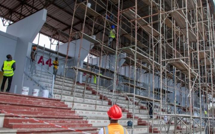 A la demande de la CAF, les travaux de réhabilitation du stade Robert Champroux de Marcory ont démarré A la demande de la CAF, les travaux de réhabilitation du stade Robert Champroux de Marcory ont démarré