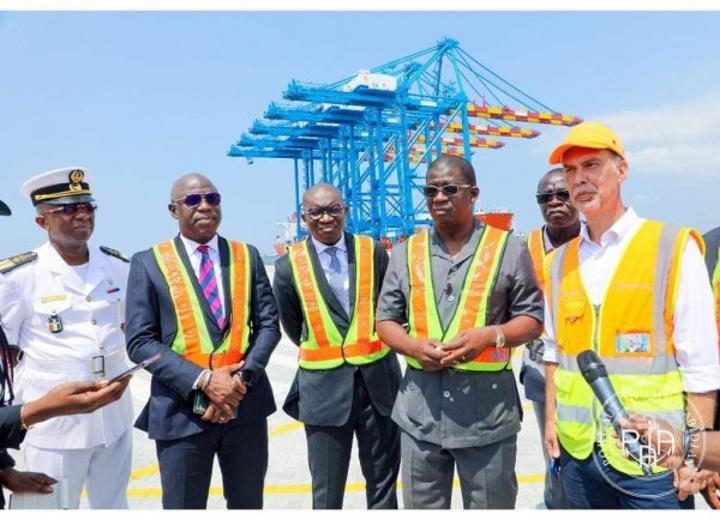 Port autonome d'Abidjan, mise en service du second Terminal à conteneurs annoncé pour novembre 2022, les travaux en phase d'achèvement Port autonome d'Abidjan, mise en service du second Terminal à conteneurs annoncé pour novembre 2022, les travaux en phase d'achèvement