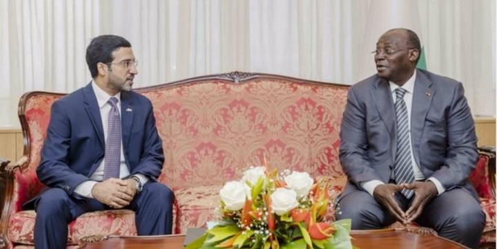 Le renforcement des relations d'amitié et de coopération entre Abidjan et Doha au centre d'un entretien entre le Vice-Président et l'Ambassadeur Qatari