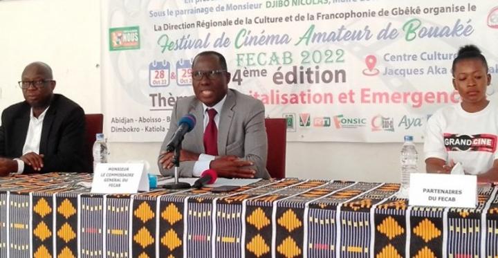 Depuis Bouaké, un festival initié pour révéler le talent des élèves et étudiants dans le milieu cinématographique Depuis Bouaké, un festival initié pour révéler le talent des élèves et étudiants dans le milieu cinématographique