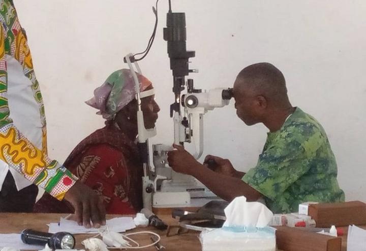 500 personnes dépistées gratuitement à la cataracte à Agnibilékrou