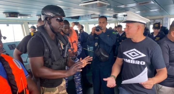 « Grand African Nemo 2022 » pour la Sécurisation du Golfe de Guinée, la France renforce les capacités opérationnelles des Marines africaines « Grand African Nemo 2022 » pour la Sécurisation du Golfe de Guinée, la France renforce les capacités opérationnelles des Marines africaines
